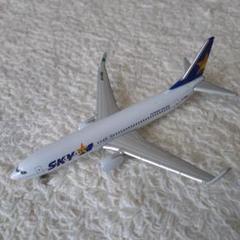 スカイマークワンピースジェット  モデルプレーン  レア 美しい スカイマークワンピースジェット モデルプレーン レア