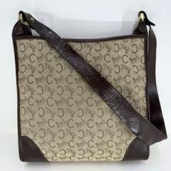 セリーヌ　CELINE 馬車柄キャンバス　ショルダーバッグ　296