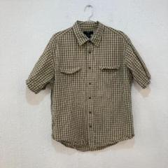 オールドギャップ OLD GAP 半袖シャツ チェック柄 boxシルエット【L】