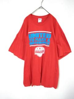 GILDAN　ギルダン　Ｔシャツ　メンズ2XL　オーバーサイズ　赤色　綿100％