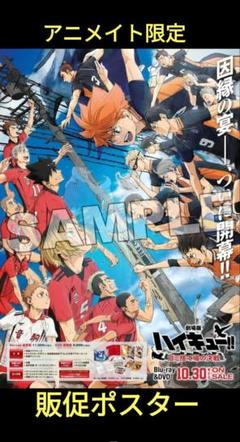 劇場版 ハイキュー!! 終わりと始まり 入手困難非売品ポスター Amazon.co.jp: 劇場版総集編 前編『ハイキュー!! 終わりと始まり