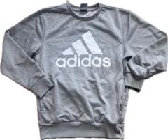adidas グレー トレーナー