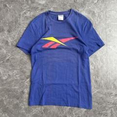 【Reebok CLASSIC】リーボック（XS）ビックプリントTシャツ＊ロゴT