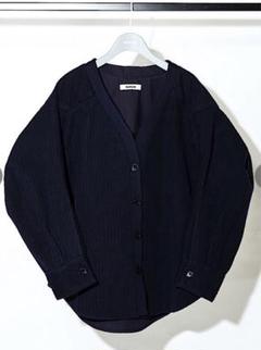 お値下❤️RUMCHE☆ラムシェKnit Bonding Shirt Jacketのサムネイル