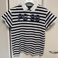 PEARLY GATES ストライプ ポロシャツ サイズ6 PEARLY GATES ポロシャツ サイズ0 青と黄色のストライプ - メルカリ