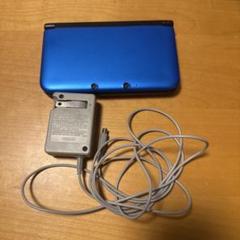 ニンテンドー3DS LL 本体 青、充電器付き、SDカード付き