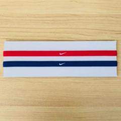 人気! nike ヘアバンド レッド×ブルー