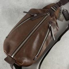 【極美品】コーチ トンプソン 70716 ショルダーバッグ ボディバッグ レザー COACH コーチ ワンショルダー ボディバッグ 70716 トンプソン