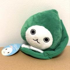 ぴちょんくん　7色の葉っぱのりぬいぐるみ　緑　グリーン　平成　レトロ プライズ
