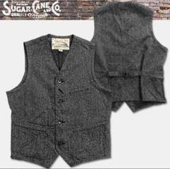 Sugar Cane & Co. グレー デニム ベスト size38