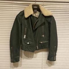 2025年最新】zara レザージャケット カーキの人気アイテム