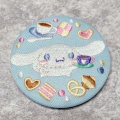 【サンリオ刺繍缶バッジ】シナモロールのサムネイル