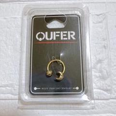 OUFER 16G セプタムリング、月と惑星のデザインノーズリング
