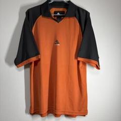 90s NIKE ACG ゲームシャツ　アメリカ製　襟付き　オレンジのサムネイル