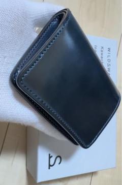 Wildswans 旧式 KF-003 財布 黒 牛革 サドル 二つ折り財布 ミニ財布《kf-003》サドルプルアップ｜WILDSWANS(ワイルド