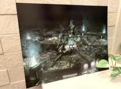ファイナルファンタジーVII アドベントチルドレン　厚紙　ポスター　高精細アート ファイナルファンタジーVII アドベントチルドレン 厚紙 ポスター