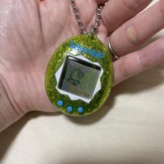 新種発見　たまごっち　クリアグリーン　レア　未使用品　初期 BANDAI - 新種発見‼︎たまごっち クリアグリーン美品の通販 by