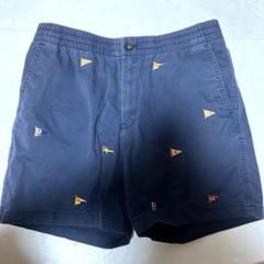 ラルフローレン 刺繍　ハーフパンツ　ボーイズ20 メンズXS相当 ネイビーのサムネイル