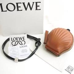 《新品未使用》LOEWE シーシェル ポーチ チャーム コインケース ミニバッグ