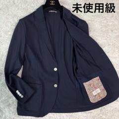 【極美品】MACKINTOSH LONDON テーラードジャケット モヘヤ混 背抜き ネイビー Mサイズ