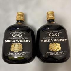 【古酒】ニッカウイスキー特級 G&Ｇ白びん 760ml 卓上ライター付　箱入 未開封】ニッカウヰスキー G&G 特級 760ml 白瓶 西洋騎士 終売品