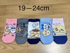 ちいかわ　靴下ソックス19-24cm5足セット