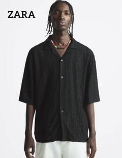 新品☆ZARA ザラ クロシェットトップス ZARA - ZARA クロシェ編みニットトップスの通販 by A's shop