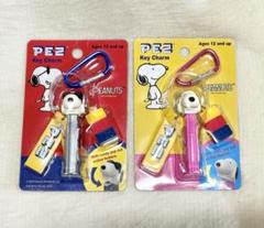 PEZ スヌーピー キーホルダー　PLAZA限定
