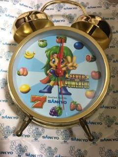 超激レア!1992年三共フィーバーパワフルⅢ非売品の目覚まし時計 超激レア!1992年三共フィーバーパワフルⅢ非売品の目覚まし時計