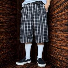 Dickies ディッキーズ ハーフパンツ バミューダパンツ チェック柄 極太