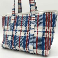 【美品】バレンシアガ バルベス ハンドバッグ レザー トリコロールカラー