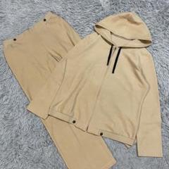 【美品】Chloe クロエ パーカー スウェットセットアップ ボタンロゴ L
