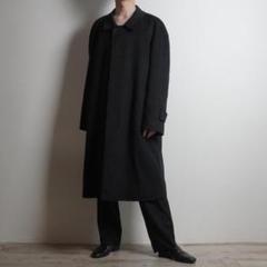未使用 カシミヤ ロングコート チェスターコート ダブル アウター タグ付 9号 ウールダブルロングコート / Wool Double Long Coat（チェスター