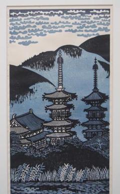 のりつぐさがわ様専用 清水遠流 薬師双塔