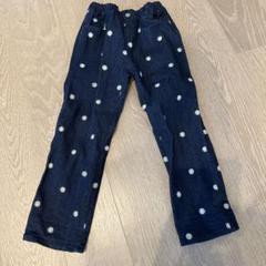 OU？byEDWIN⭐︎花柄刺繍デニムパンツ 120サイズ