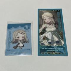 篠澤広　学マス　クリアファイル　スイパラ　アニメイトカフェ　特典　ステッカー 学園アイドルマスター × スイパラ コラボカフェ A4クリア