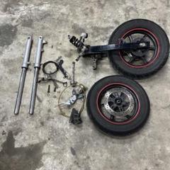 エイプフロントディスク足回り＋NSR80純正ブレーキキャリパーセット