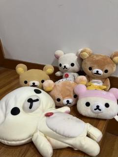リラックマ 、コリラックマぬいぐるみ 6体セット