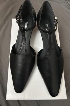【新品未使用】nouer 24cmブラックパンプス メタルバックル2way 楽天市場】ヌエール（パンプス｜レディース靴）：靴の通販