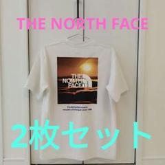 2枚セット　THE NORTH FACE バックプリント Tシャツ ホワイト