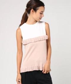 【新品】ECLIN ベアフリルニット