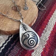 Hopi Weaver Selina Overlay Pendant