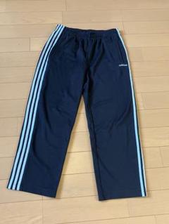 【期間限定】 00s　adidas トラックパンツ　ブルー y2k ワイド