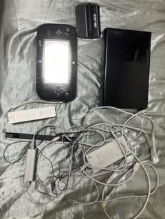 WiiU本体 各種ケーブル Wiiリモコン ソフト付き