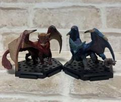 モンスターハンター　炎王龍テオ・テスカトル、炎妃龍ナナ・テスカトリ　フィギュア