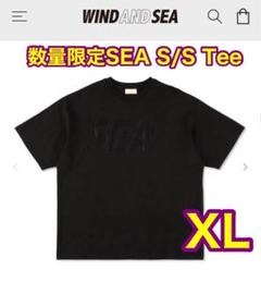 【先行数量限定Tシャツ】SEA S/S Tee ブラック　XL ウィンダンシー