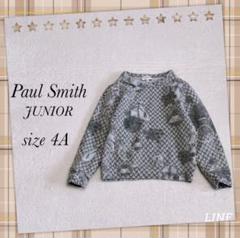 《Paul Smith JUNIOR》キッズ長袖動物トレーナー(4A)グレー