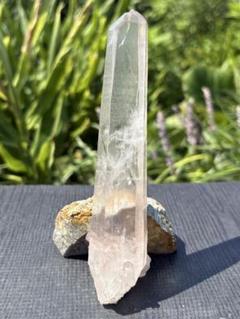 ❤️特価　訳あり品　綺麗　マニカラン薄ピンク色　透明感良く　柱