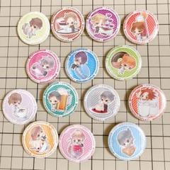 BROTHERS CONFLICT 朝日奈雅臣 ハート缶バッジ アニメイト特典 BROTHERS CONFLICT×animatecafe缶バッジ 全14種 - メルカリ