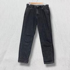 ZARA ストレートデニム　定番　ワイド　ブラック　M ストリート　カジュアル